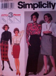 9919 JIFFY SKIRT 3 LENGTHS PATTERN 18-24